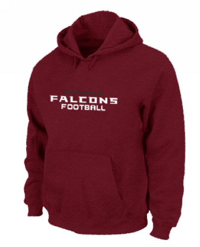 NFL Men's Nike Atlanta Falcons Font Pullover Hoodie - Red